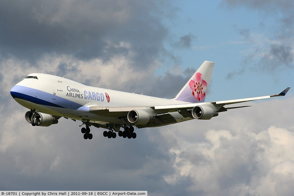 B-18701, 2000 Boeing 747-409F/SCD C/N 30759, China Airlines