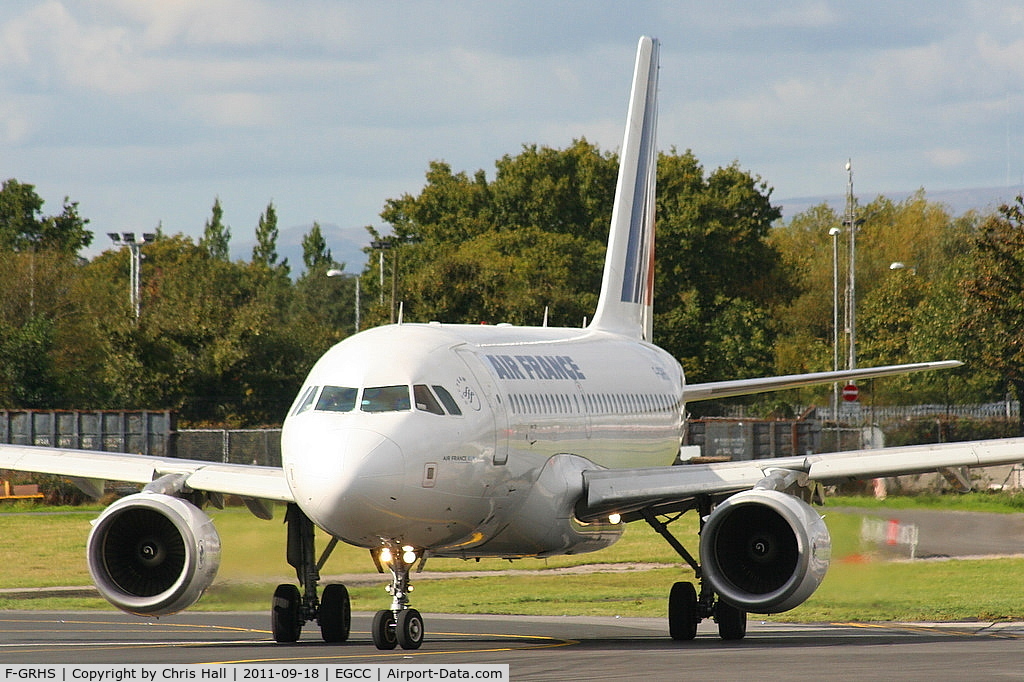 F-GRHS, 2001 Airbus A319-111 C/N 1444, Air France