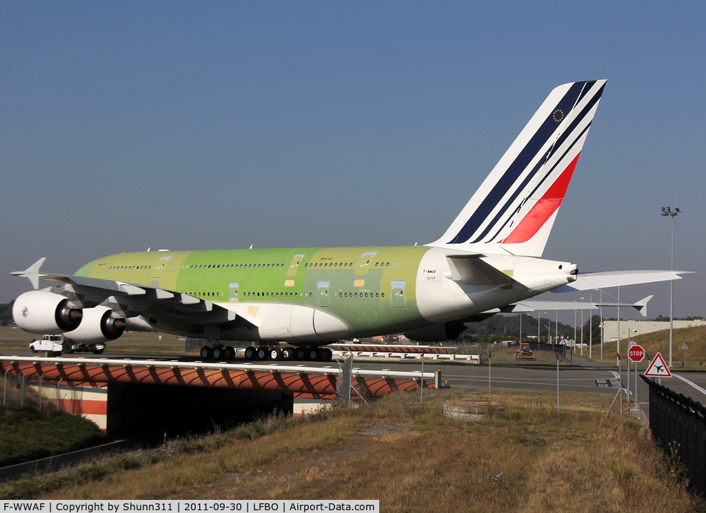 F-WWAF, 2011 Airbus A380-861 C/N 099, C/n 0099 - For Air France as F-HPJH
