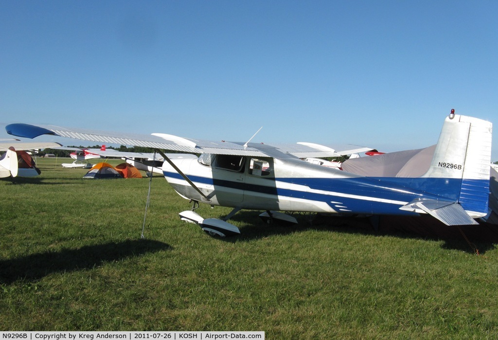 N9296B, 1958 Cessna 175 Skylark C/N 55096, EAA AirVenture 2011