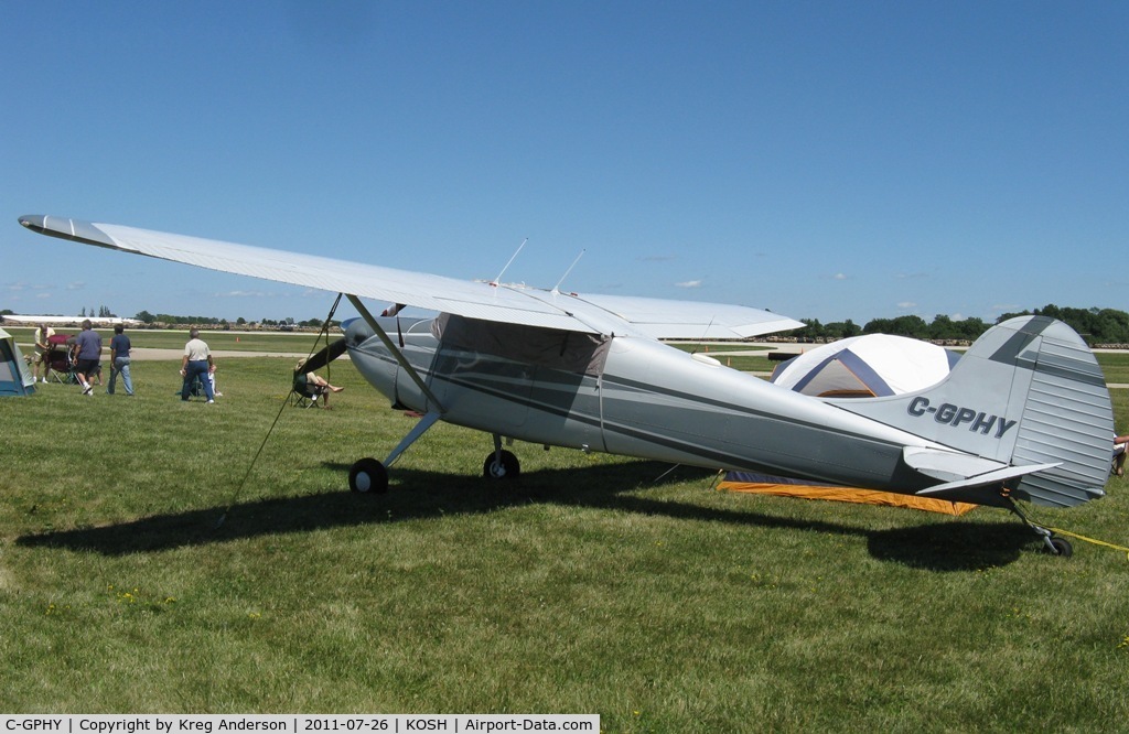 C-GPHY, 1952 Cessna 170B C/N 20887, EAA AirVenture 2011