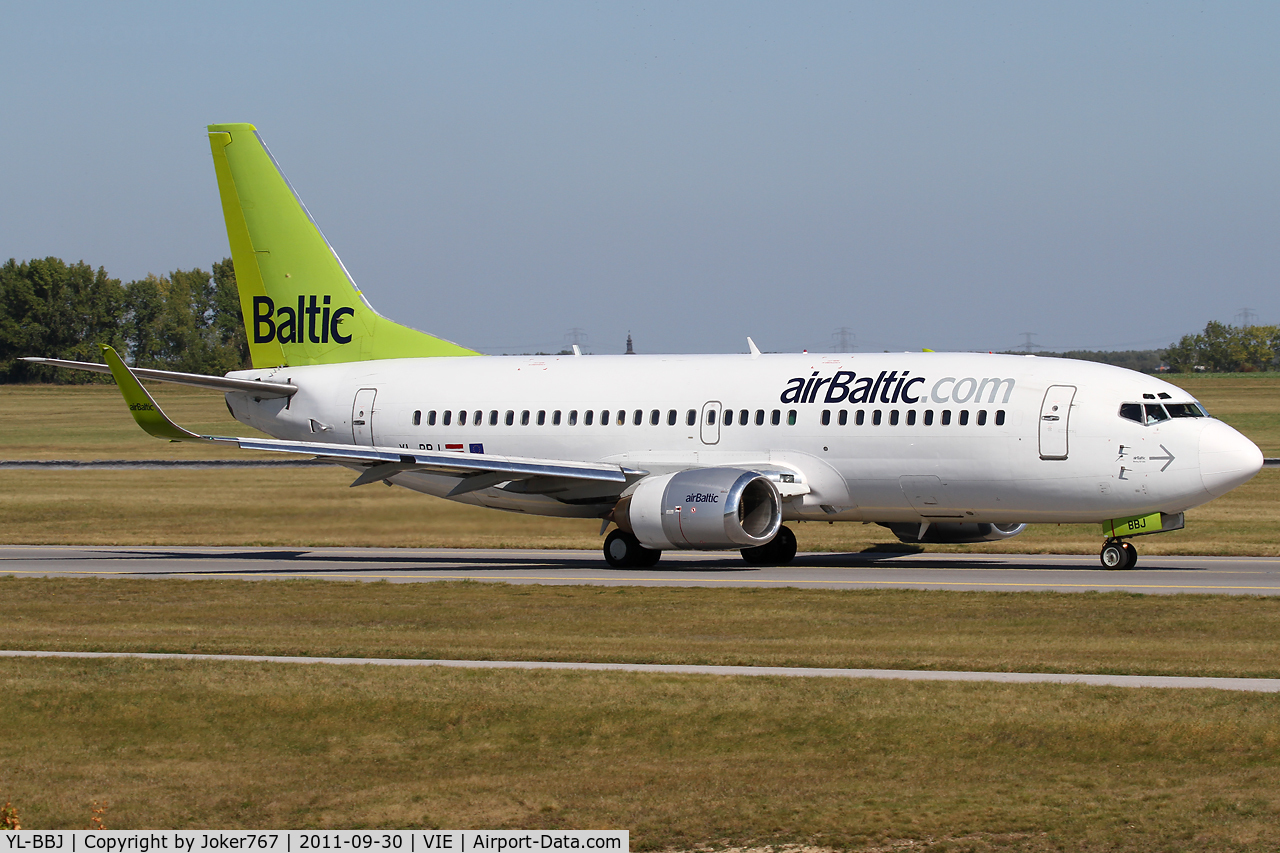 YL-BBJ, 1999 Boeing 737-33Q C/N 30333, Air Baltic