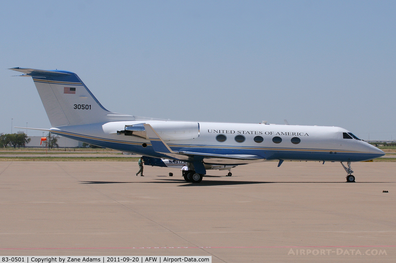 83-0501, 1983 Grumman C-20A Gulfstream III C/N 383, At Alliance Airport - Fort Worth, TX