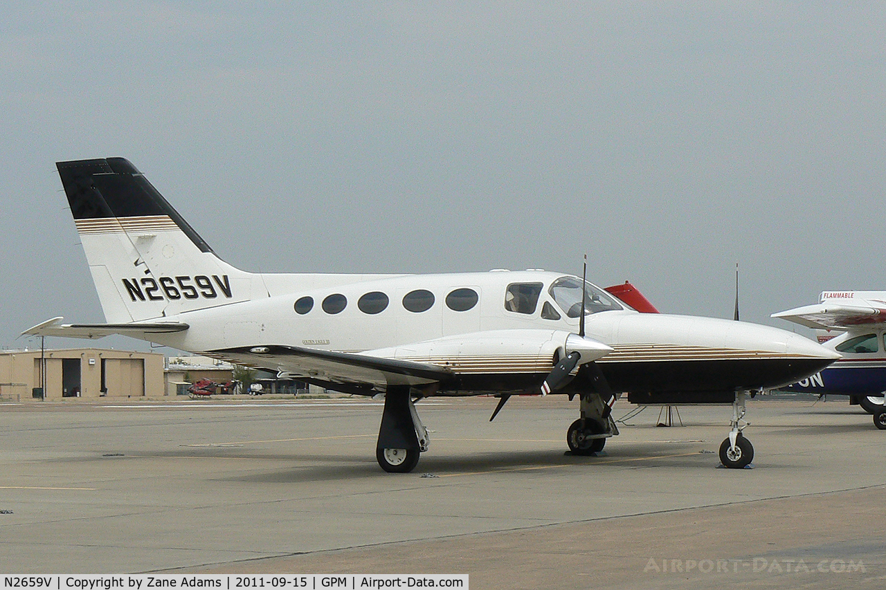 N2659V, Cessna 421C Golden Eagle C/N 421C0842, At Grand Prairie Municipal