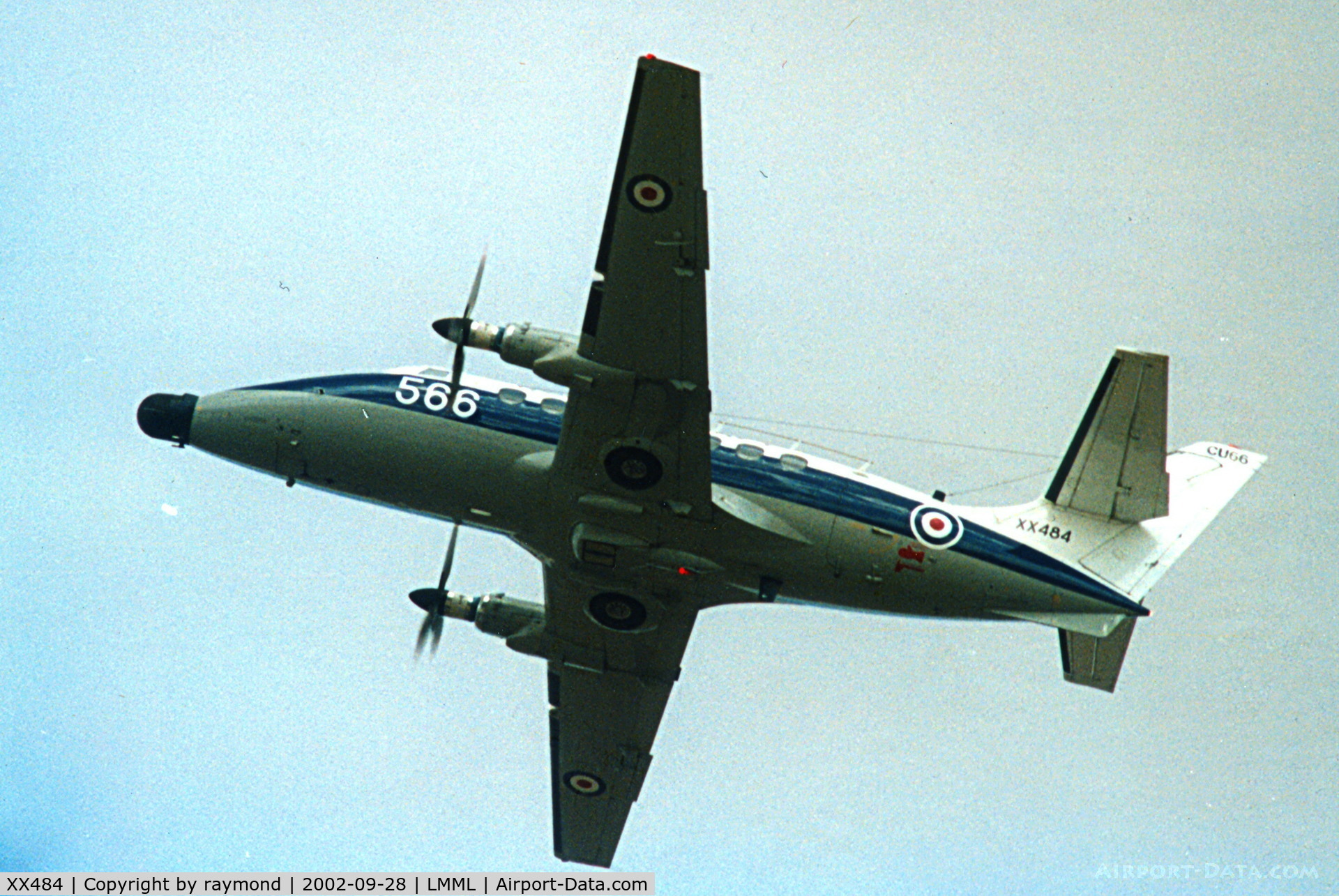 XX484, Scottish Aviation HP-137 Jetstream T.2 C/N 266, Jetstream XX484/566 NAS750 Royal Navy