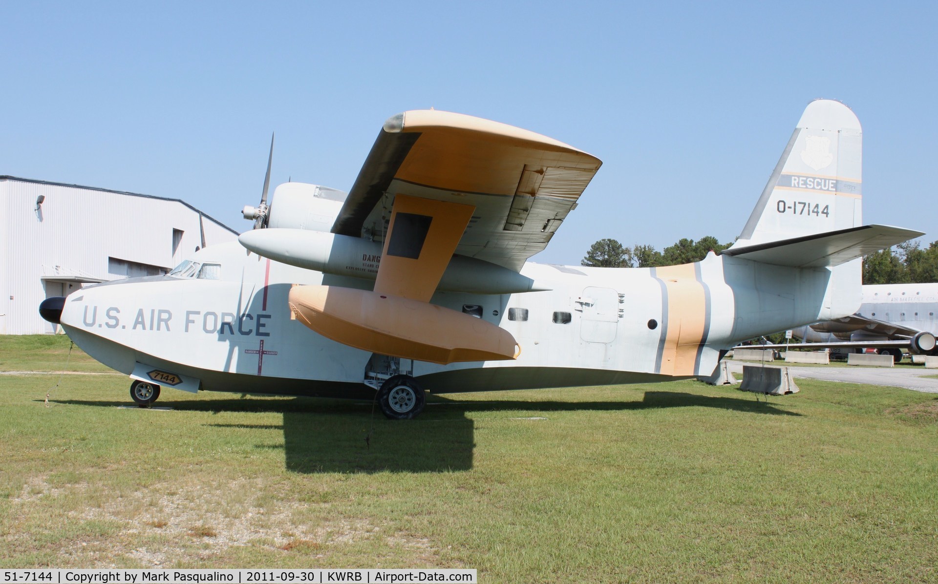 51-7144, 1951 Grumman HU-16B Albatross C/N G-194, Grumman SA-16B