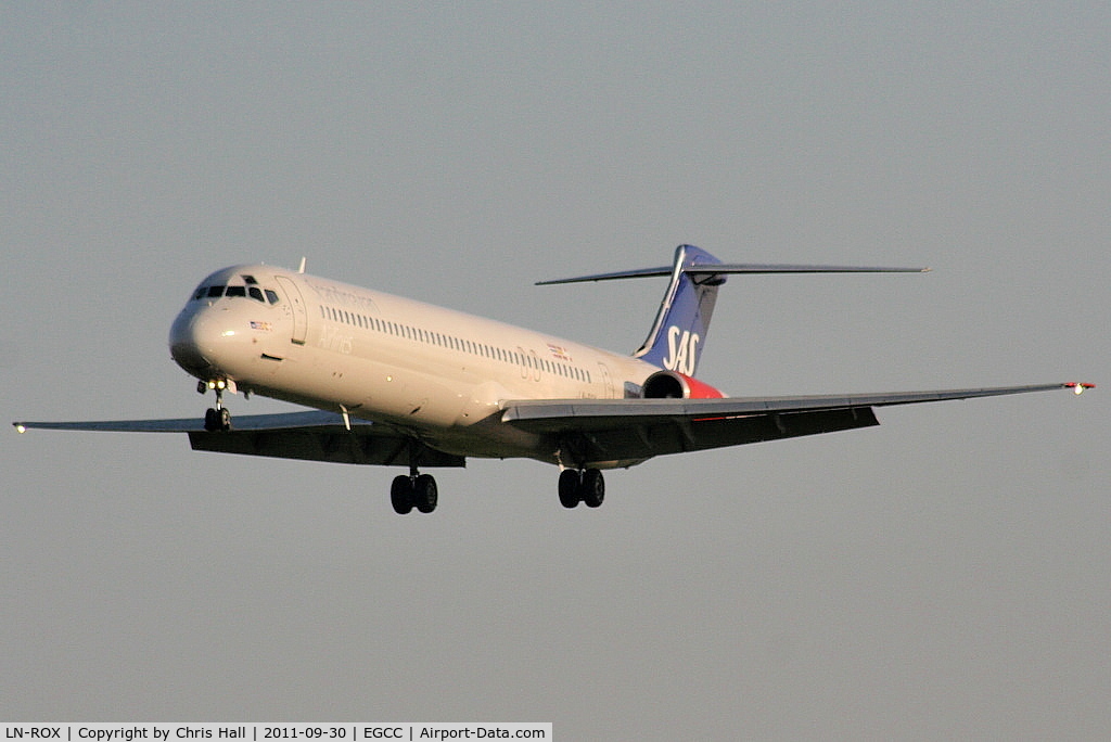 LN-ROX, 1988 McDonnell Douglas MD-82 (DC-9-82) C/N 49603, Scandinavian Airlines