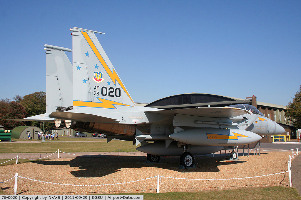 76-0020, 1976 McDonnell Douglas F-15A Eagle C/N 0199/A172, Preserved