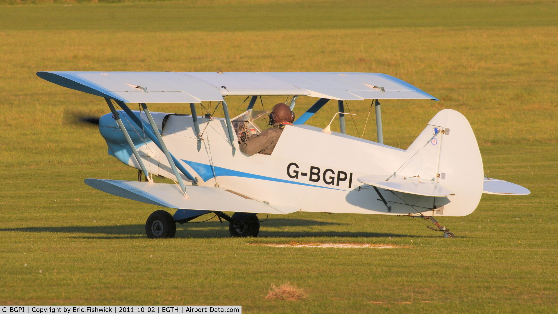 G-BGPI, 1986 Plumb BGP-1 C/N PFA 083-10359, G-BGPI at Shuttleworth Autumn Air Display, October, 2011 (Powered by a 2200cc 80hp flat four Jabiru engine)