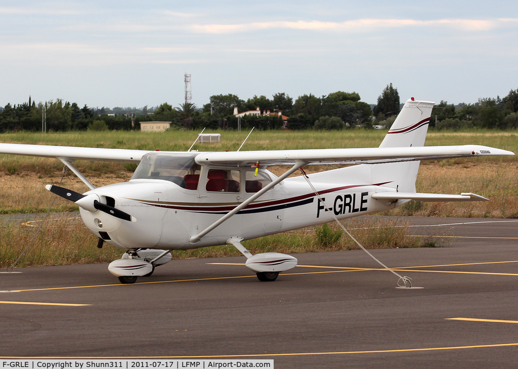 F-GRLE, Reims F172M Skyhawk C/N 0931, Parked...
