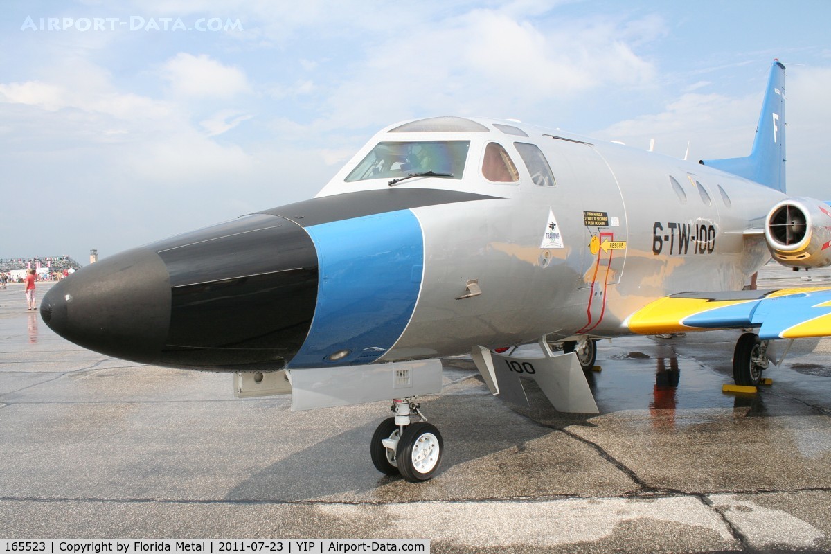 165523, 1964 Rockwell T-39N (NA-265-40) Sabreliner C/N 282-020, T-39 in retro colors