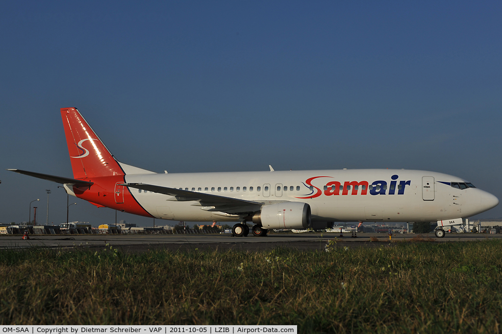 OM-SAA, 1992 Boeing 737-476 C/N 24439, Samair Boeing 737-400