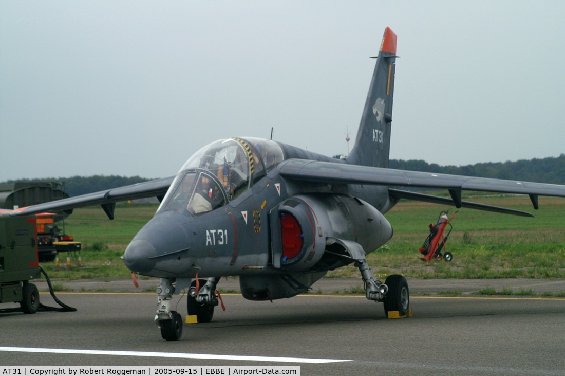 AT31, Dassault-Dornier Alpha Jet 1B C/N B31/1142, European Trainers Meet 2005.