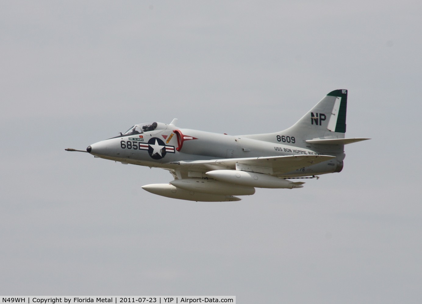 N49WH, 1959 Douglas A-4B Skyhawk C/N 11366, A-4 Skyhawk