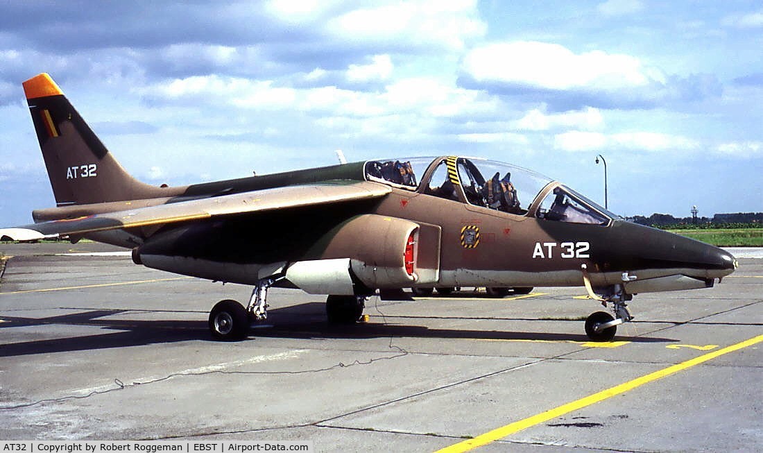 AT32, Dassault-Dornier Alpha Jet 1B C/N B32/1149, 1980's.
