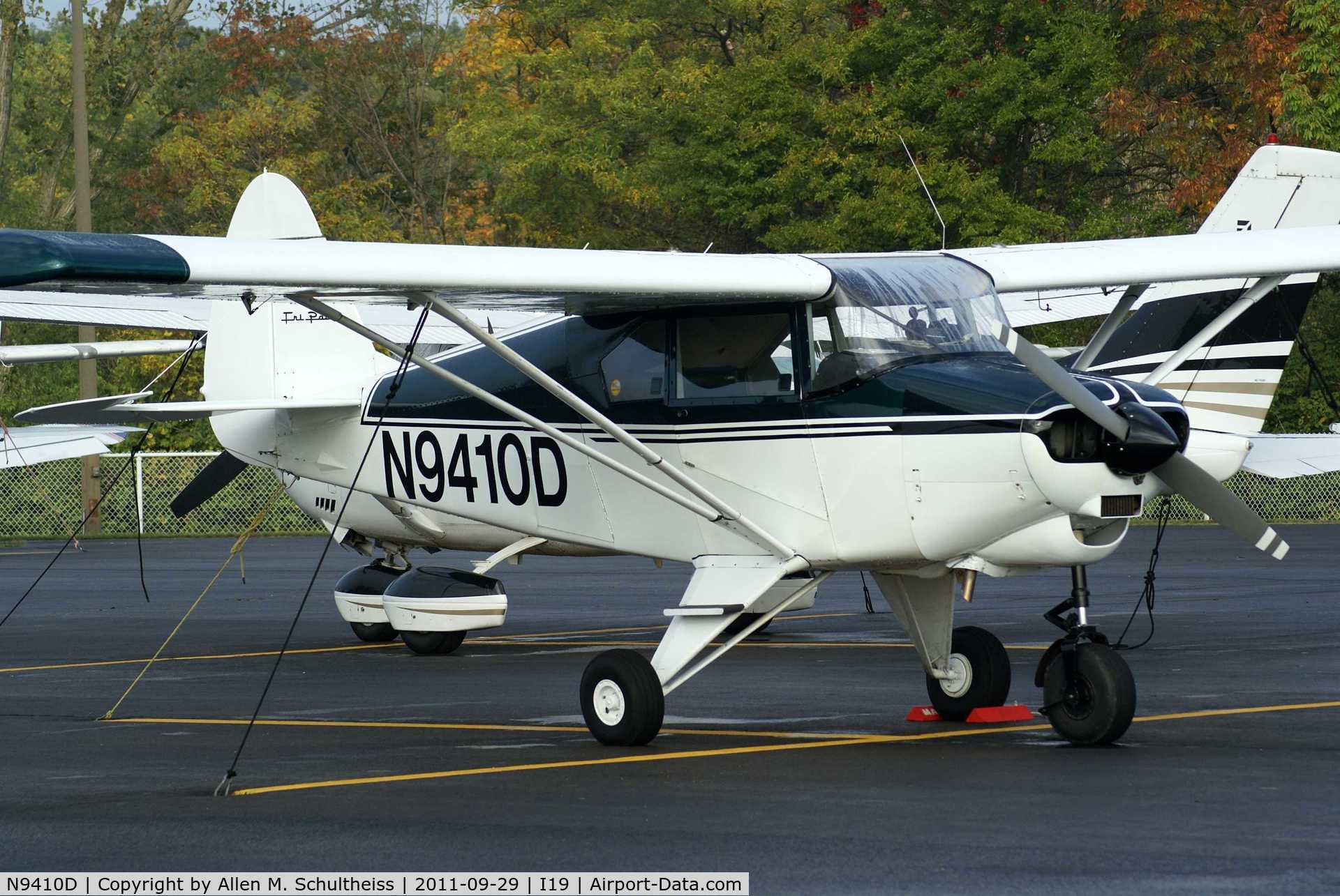 N9410D, 1958 Piper PA-22-160 Tri Pacer C/N 22-6384, 1958 Piper PA-22-160