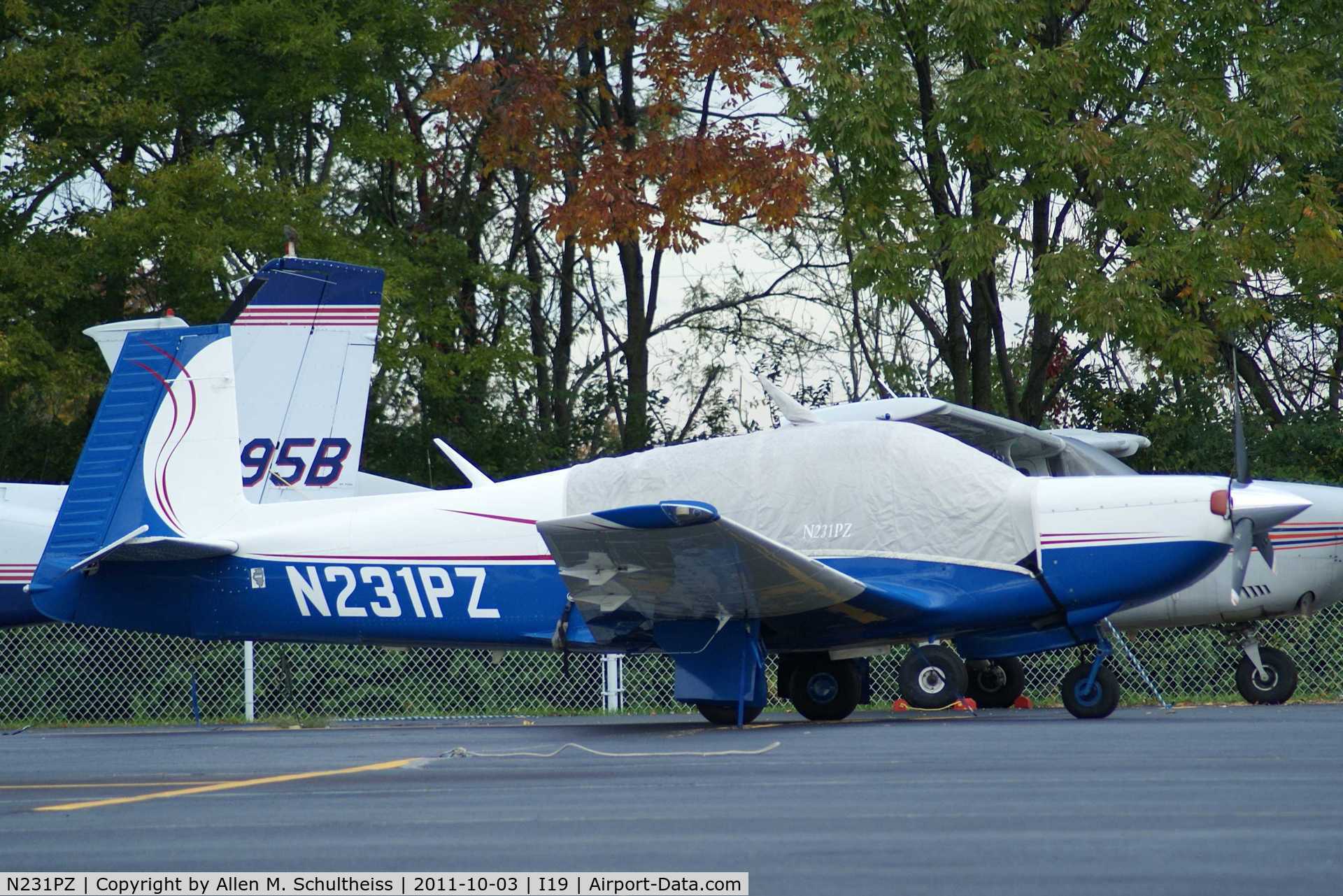 N231PZ, 1980 Mooney M20K C/N 25-0351, 1980 Mooney Aircraft Corp. M20K