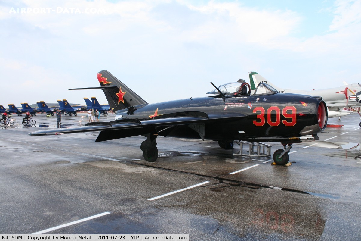 N406DM, 1957 Mikoyan-Gurevich MiG-17T C/N 0613, Mig-17