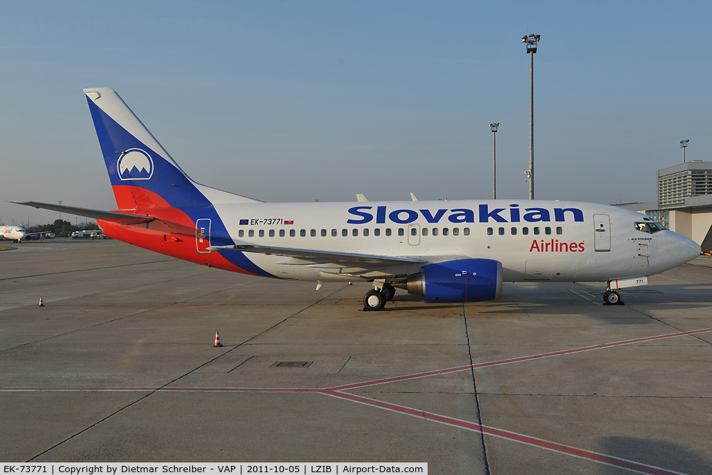 EK-73771, 1997 Boeing 737-55S C/N 28471, Slovakian Airlines Boeing 737-500