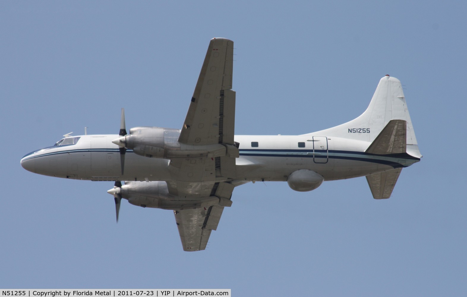 N51255, 1956 Convair 440 Metropolitan C/N 383, Convair 580