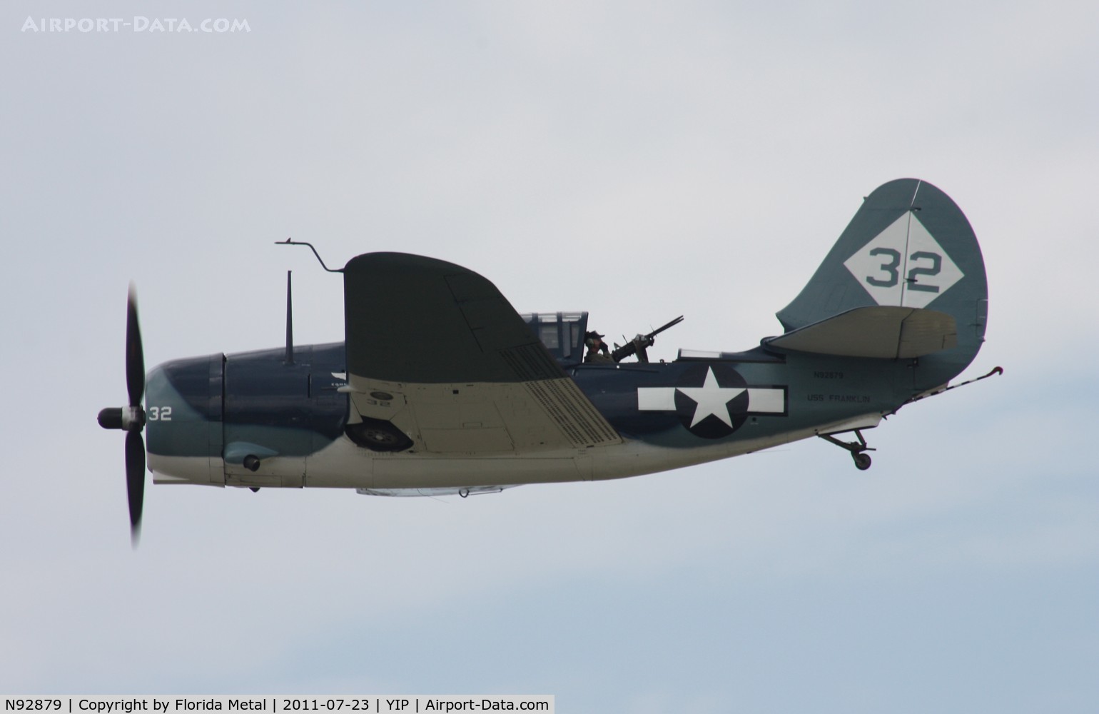 N92879, 1944 Curtiss SB2C-5 Helldiver C/N 83725, SB2C5