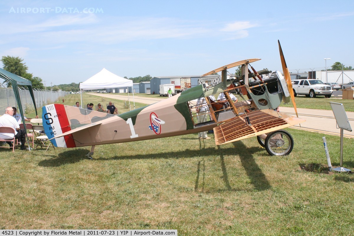 4523, SPAD S-XIII Replica C/N Not found 4523, Spad XIII partially built