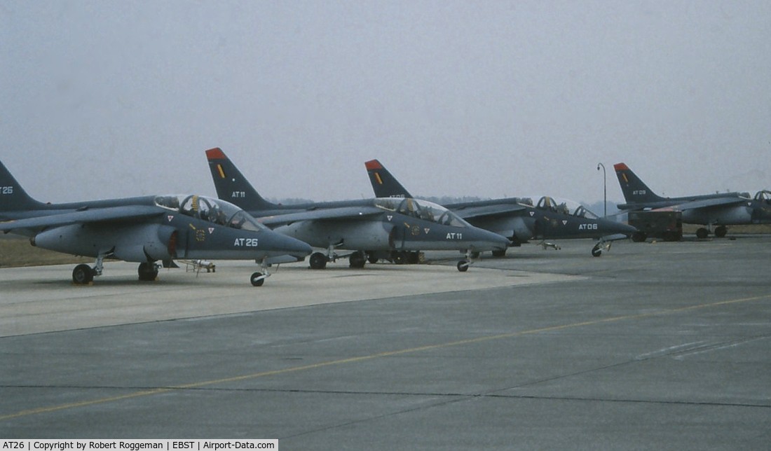 AT26, Dassault-Dornier Alpha Jet 1B C/N B26/1117, 1990's.at-26 11 06.