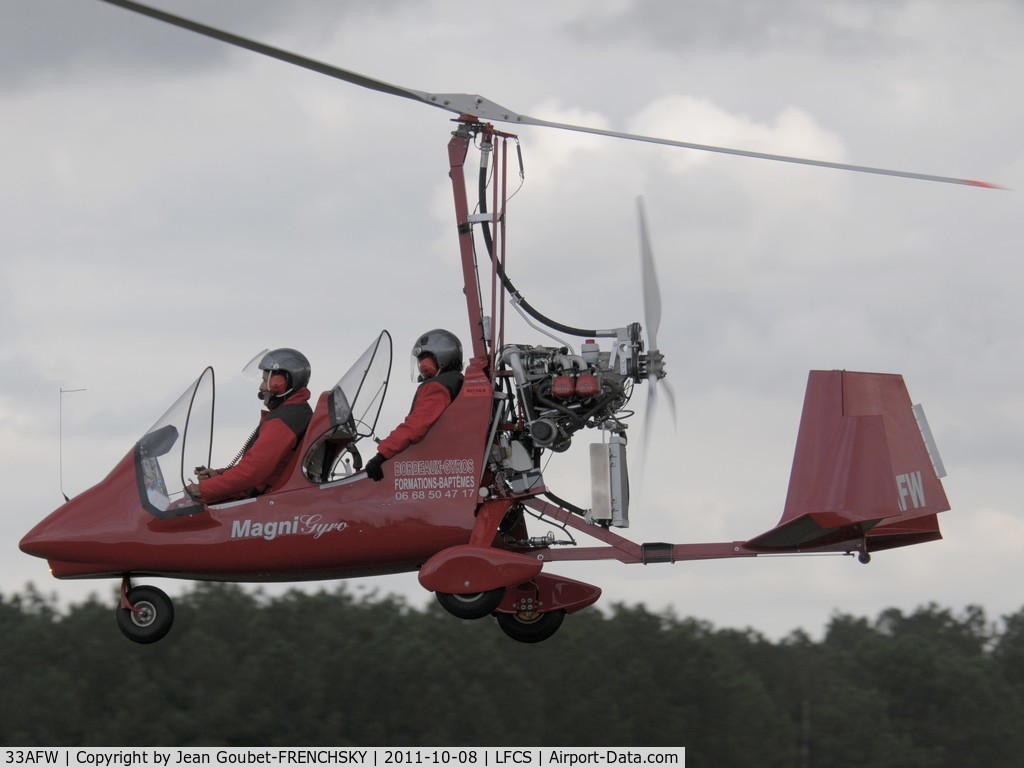 33AFW, Magni Gyro M-16 Tandem Trainer C/N Not found 33AFW, BORDEAUX GYROS