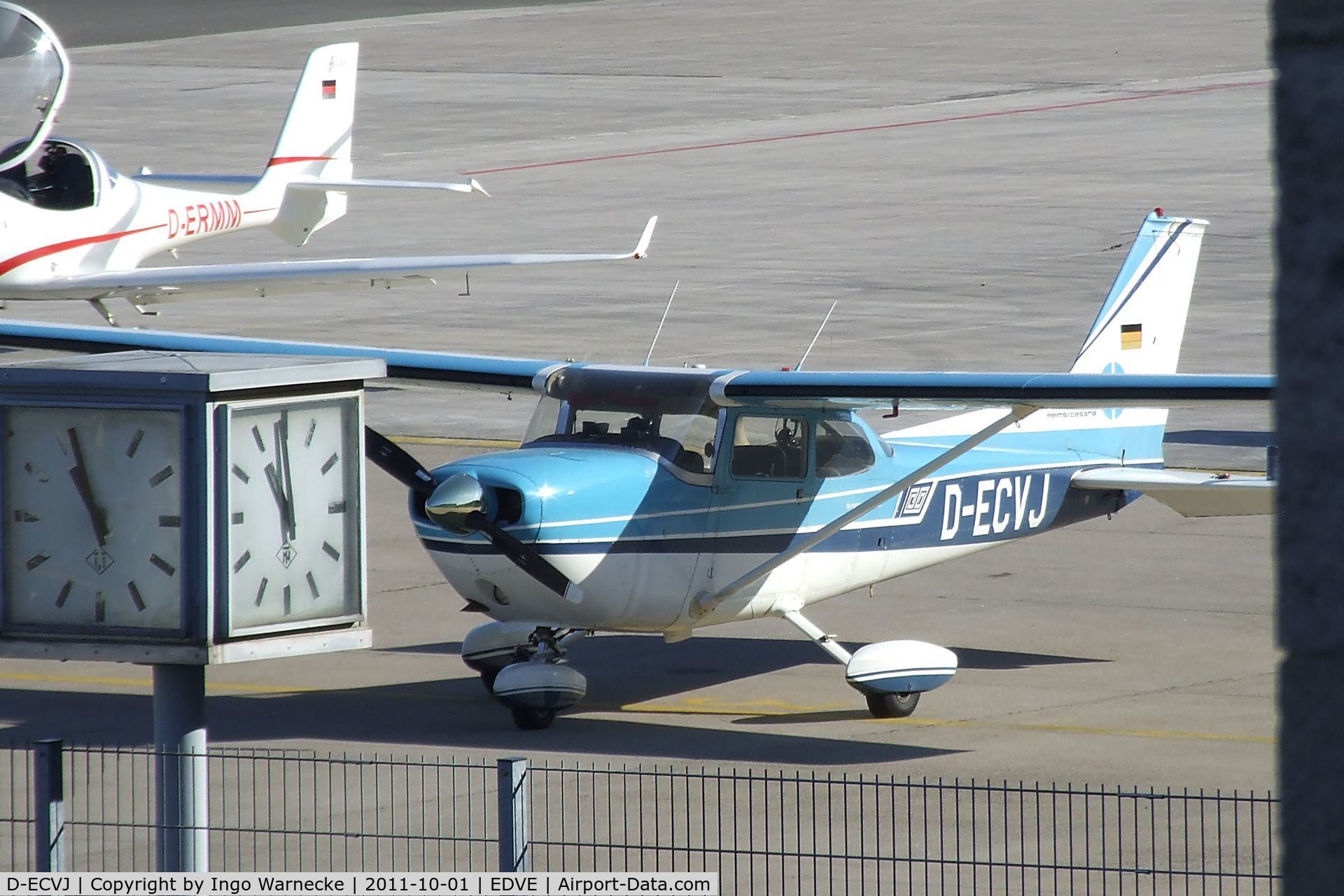 D-ECVJ, 1973 Reims FR172J Reims Rocket C/N FR17200382, Cessna (Reims) FR172J Reims Rocket at Braunschweig-Waggum airport