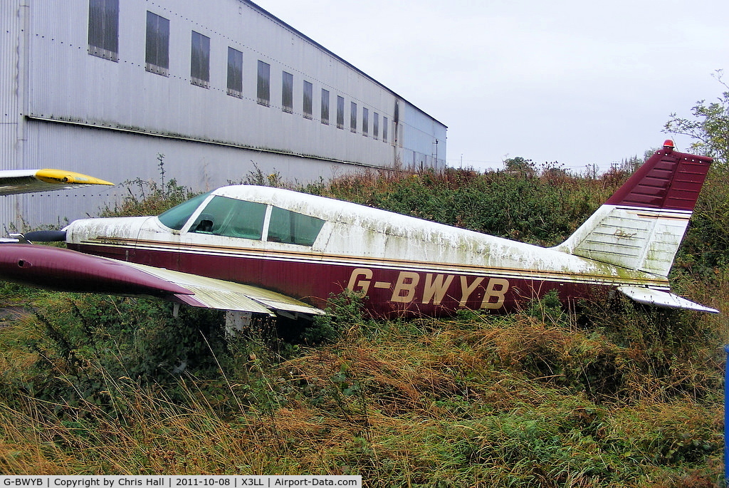 G-BWYB, 1961 Piper PA-28-160 Cherokee Cherokee C/N 28-263, at Little Staughton