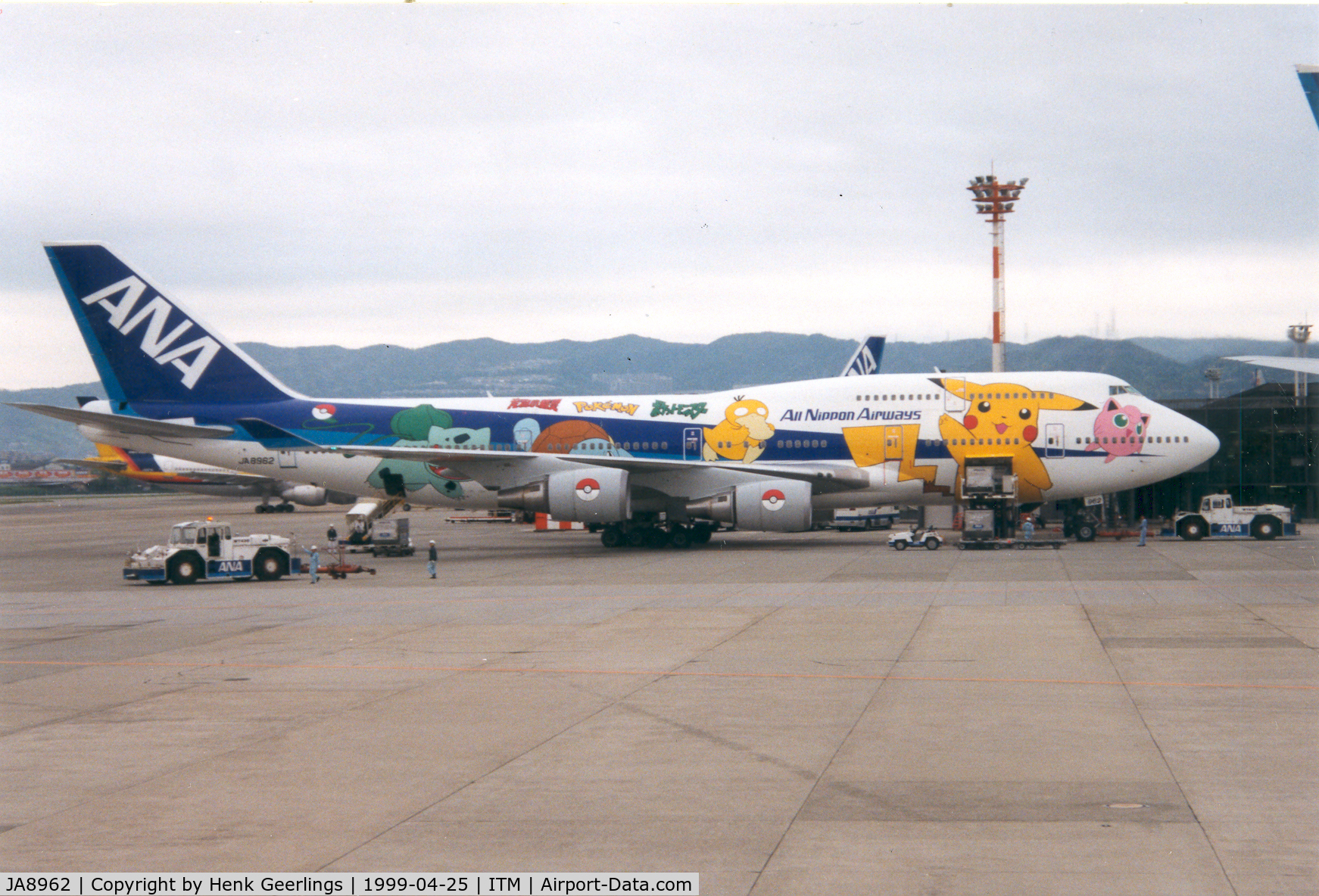 JA8962, 1993 Boeing 747-481 C/N 25645, ANA - All Nippon Airways