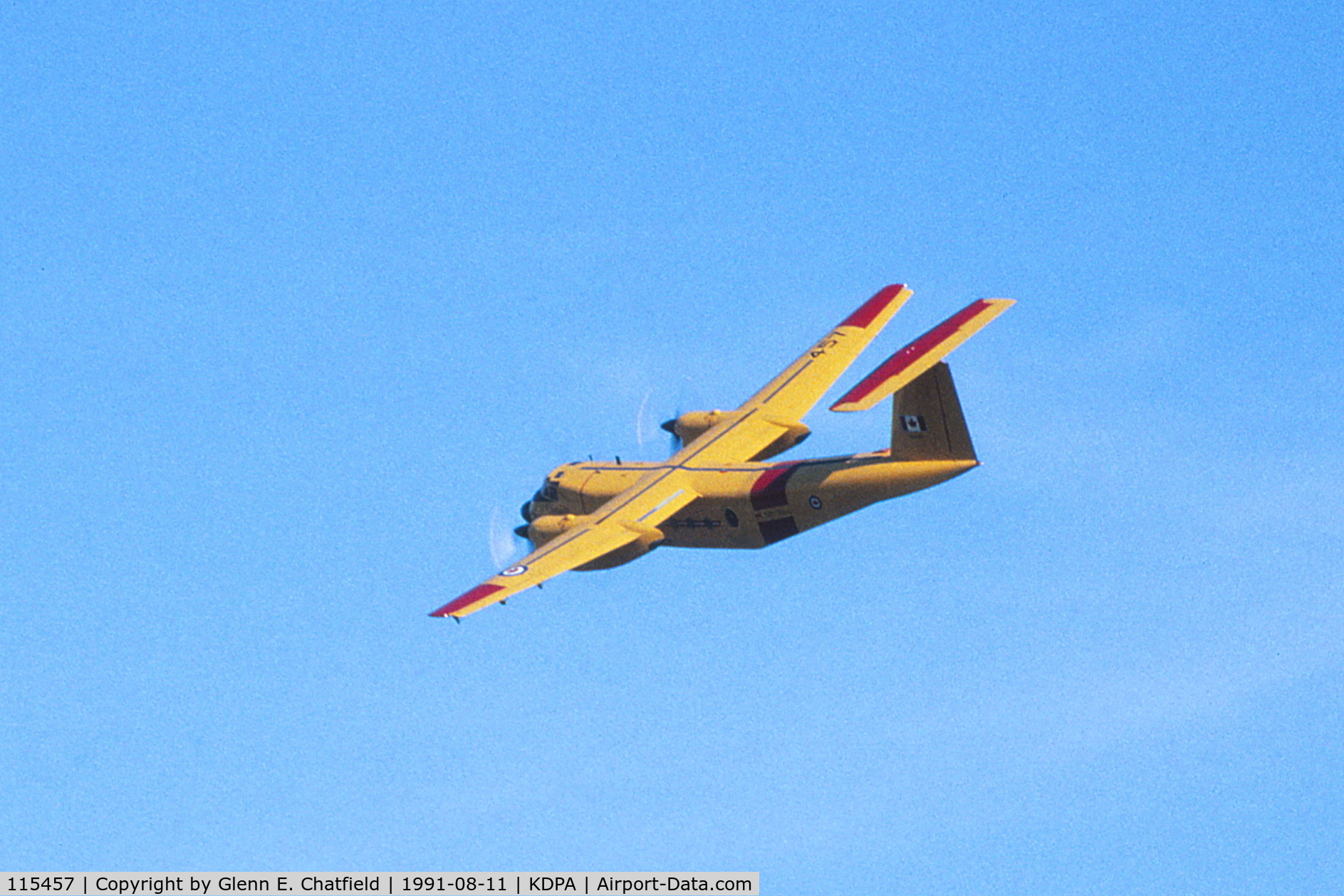 115457, 1967 De Havilland Canada CC-115 Buffalo C/N 11, Fly by over runway 10