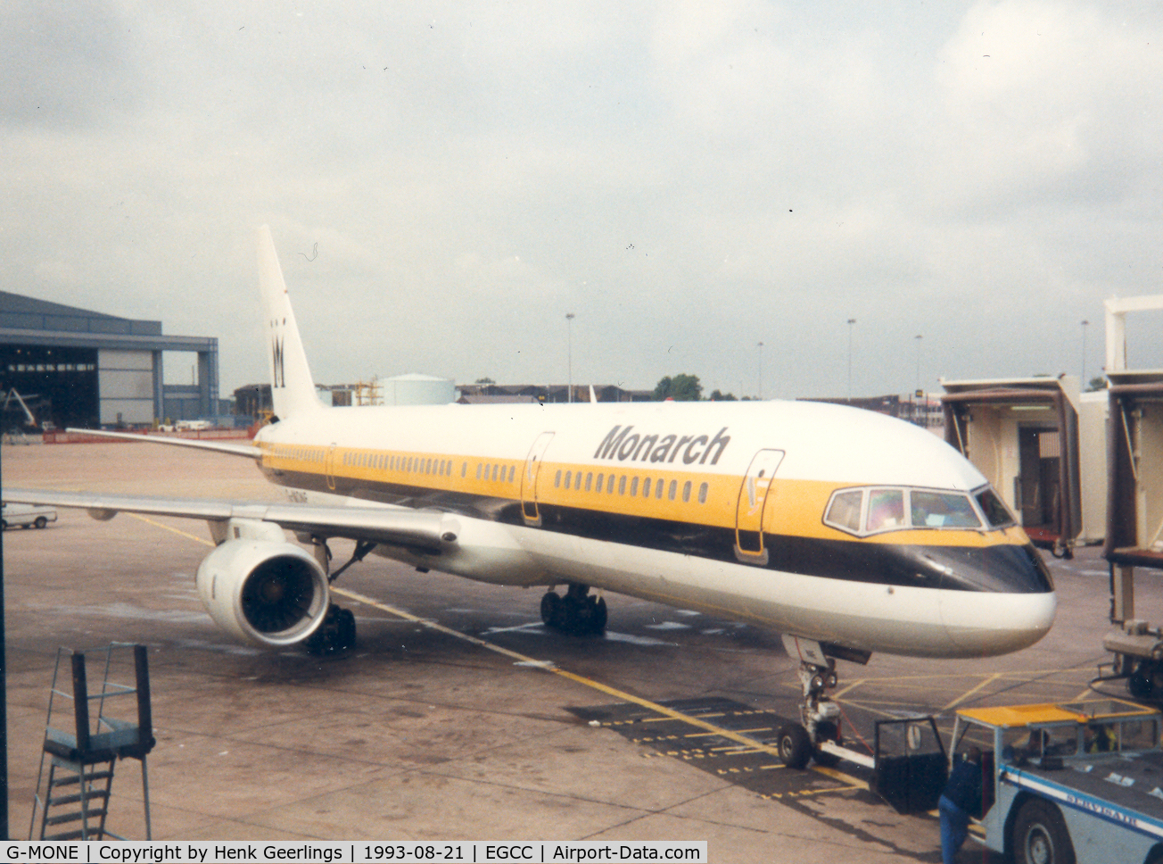 G-MONE, 1985 Boeing 757-2T7 C/N 23293, Monarch