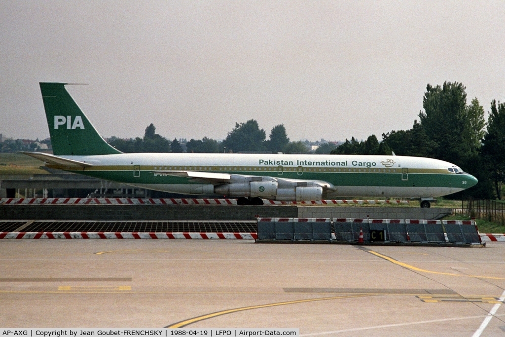 AP-AXG, 1970 Boeing 707-340C C/N 20488, PIA CARGO