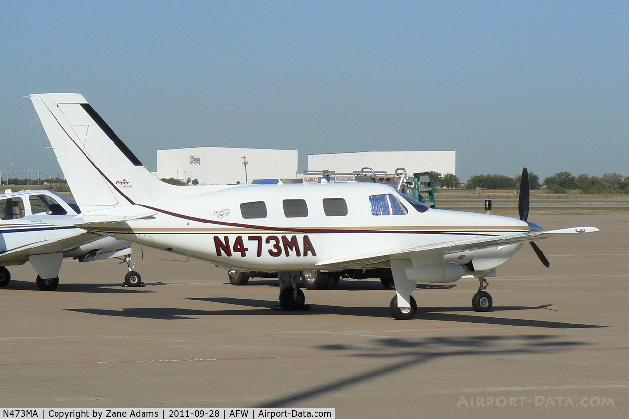 N473MA, Piper PA-46-350P Malibu Mirage C/N 4636273, At Alliance Airport - Fort Worth, TX