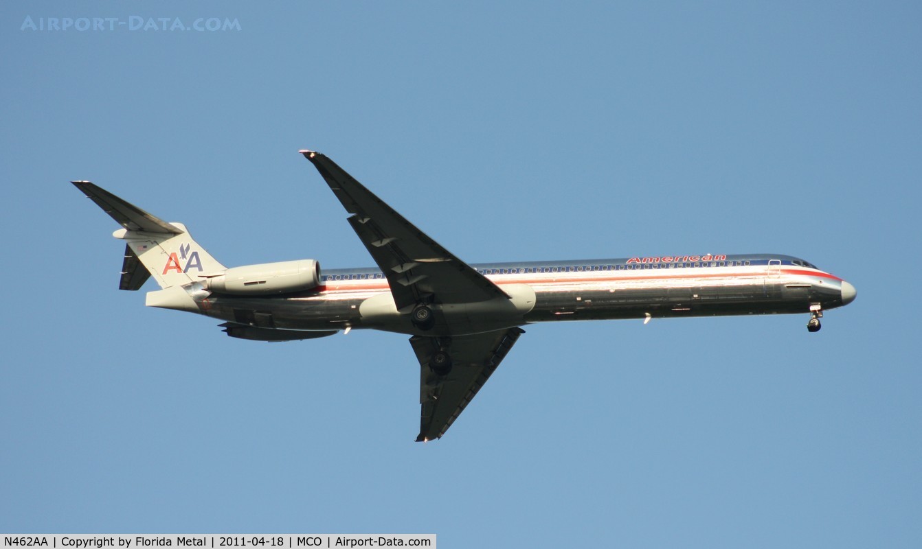 N462AA, 1988 McDonnell Douglas MD-82 (DC-9-82) C/N 49592, American MD-82