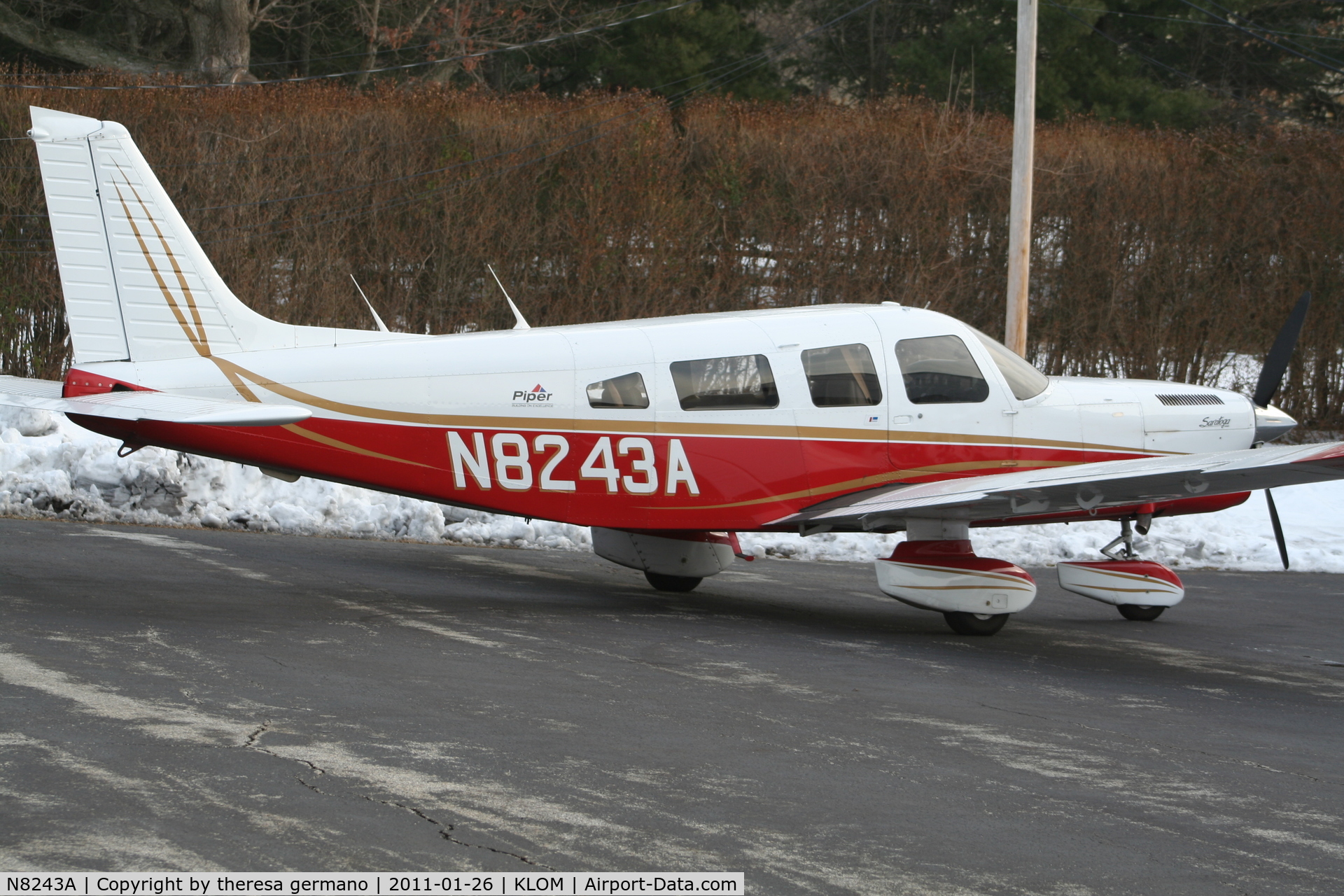N8243A, Piper PA-32-301T Saratoga C/N 32-8024034, N8243A