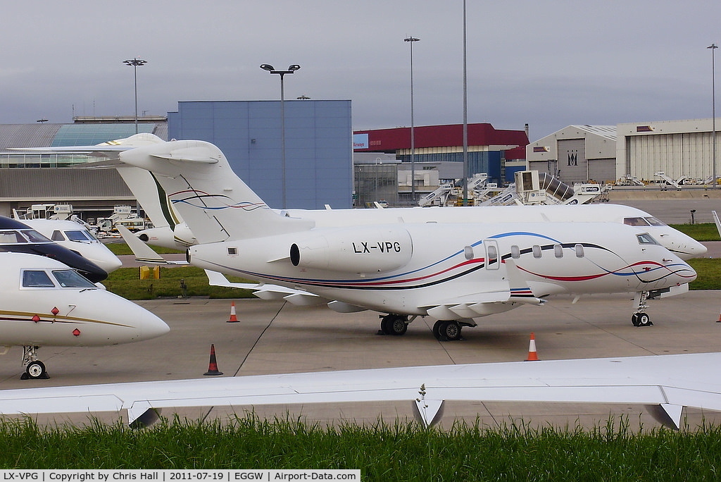 LX-VPG, 2008 Bombardier Challenger 300 (BD-100-1A10) C/N 20218, Global Jet Corp.