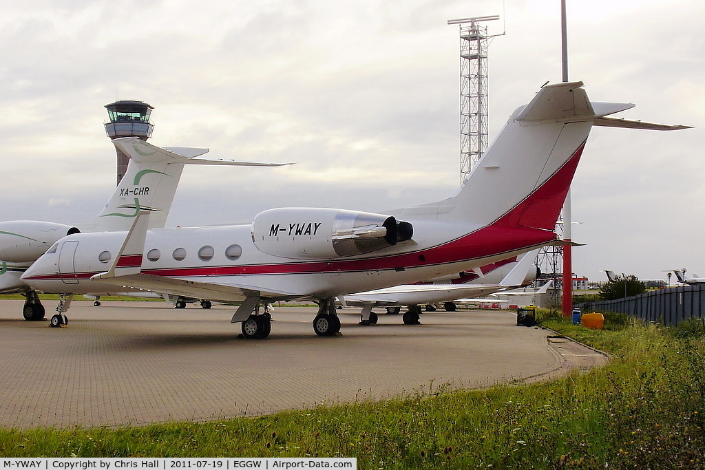 M-YWAY, 2002 Gulfstream Aerospace G-IV C/N 1486, Blue Sky Leasing