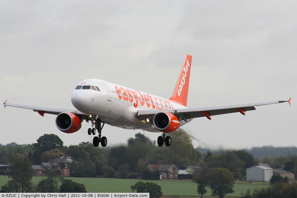 G-EZUC, 2011 Airbus A320-214 C/N 4591, easyJet