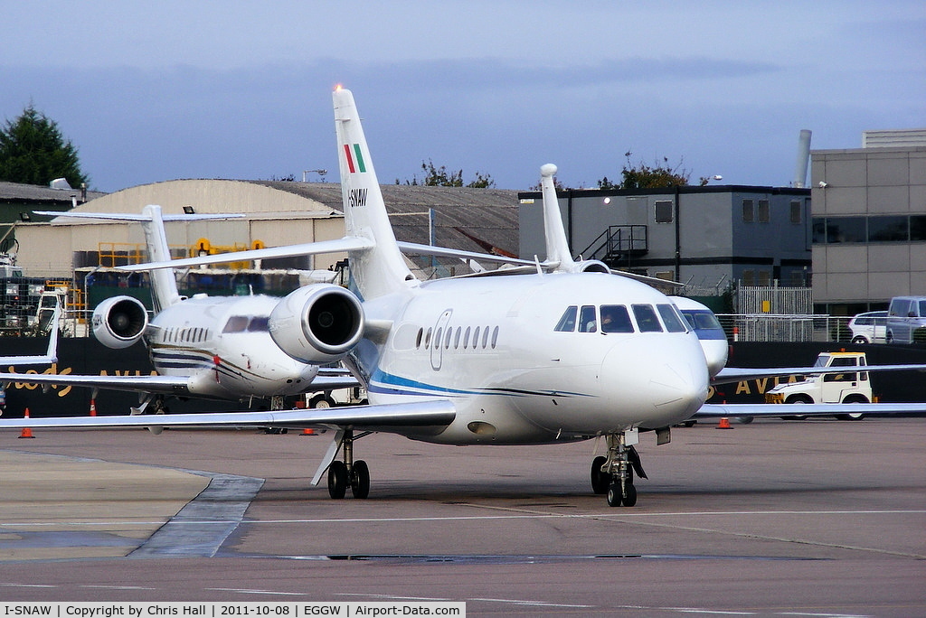 I-SNAW, 1995 Dassault Falcon 2000 C/N 012, Servizi Aerei