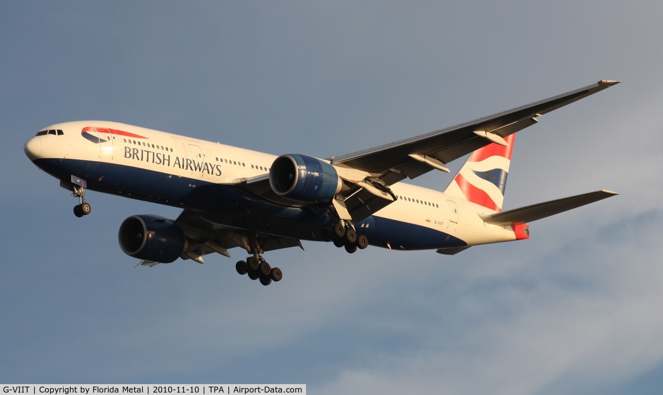 G-VIIT, 1999 Boeing 777-236 C/N 29962, British Airways