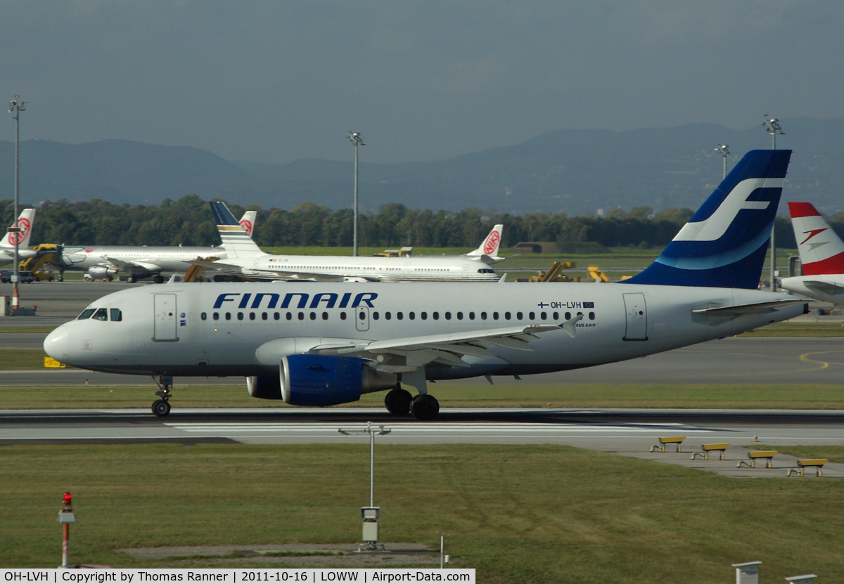OH-LVH, 2000 Airbus A319-112 C/N 1184, Finnair Airbus A319