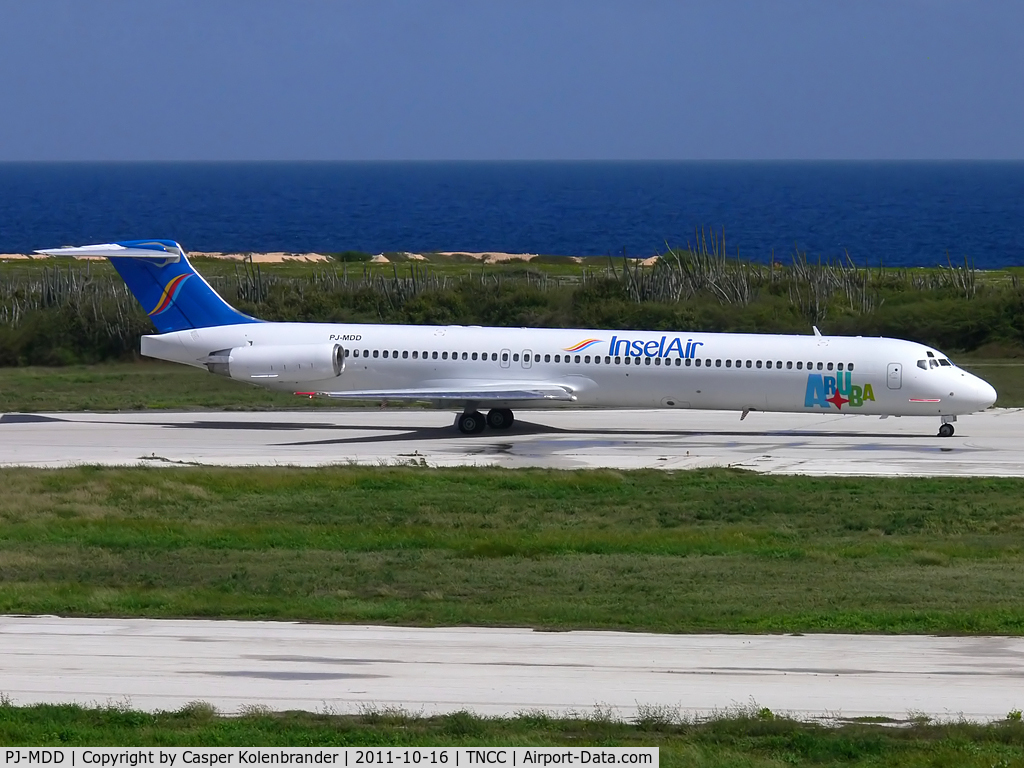 PJ-MDD, 1990 McDonnell Douglas MD-82 (DC-9-82) C/N 49972, Insel Air Aruba