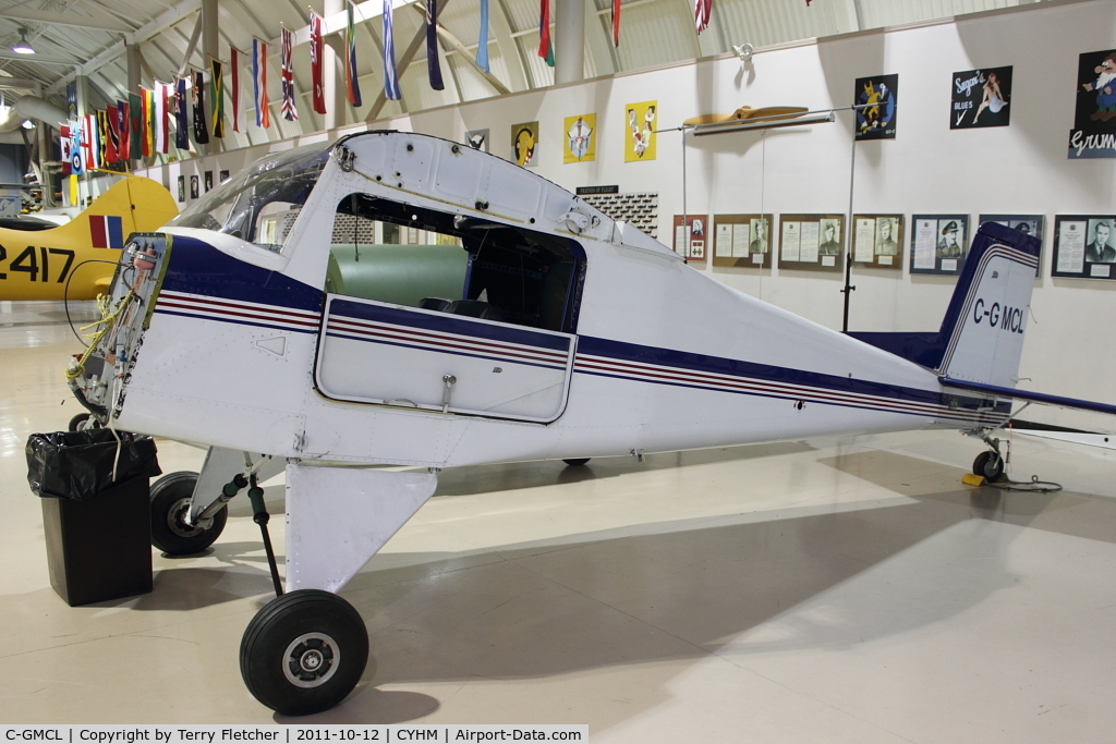 C-GMCL, 1992 Murphy Rebel C/N 209R, 1992 Murphy MURPHY REBEL, c/n: 209R at Canadian Warplane Heritage Museum