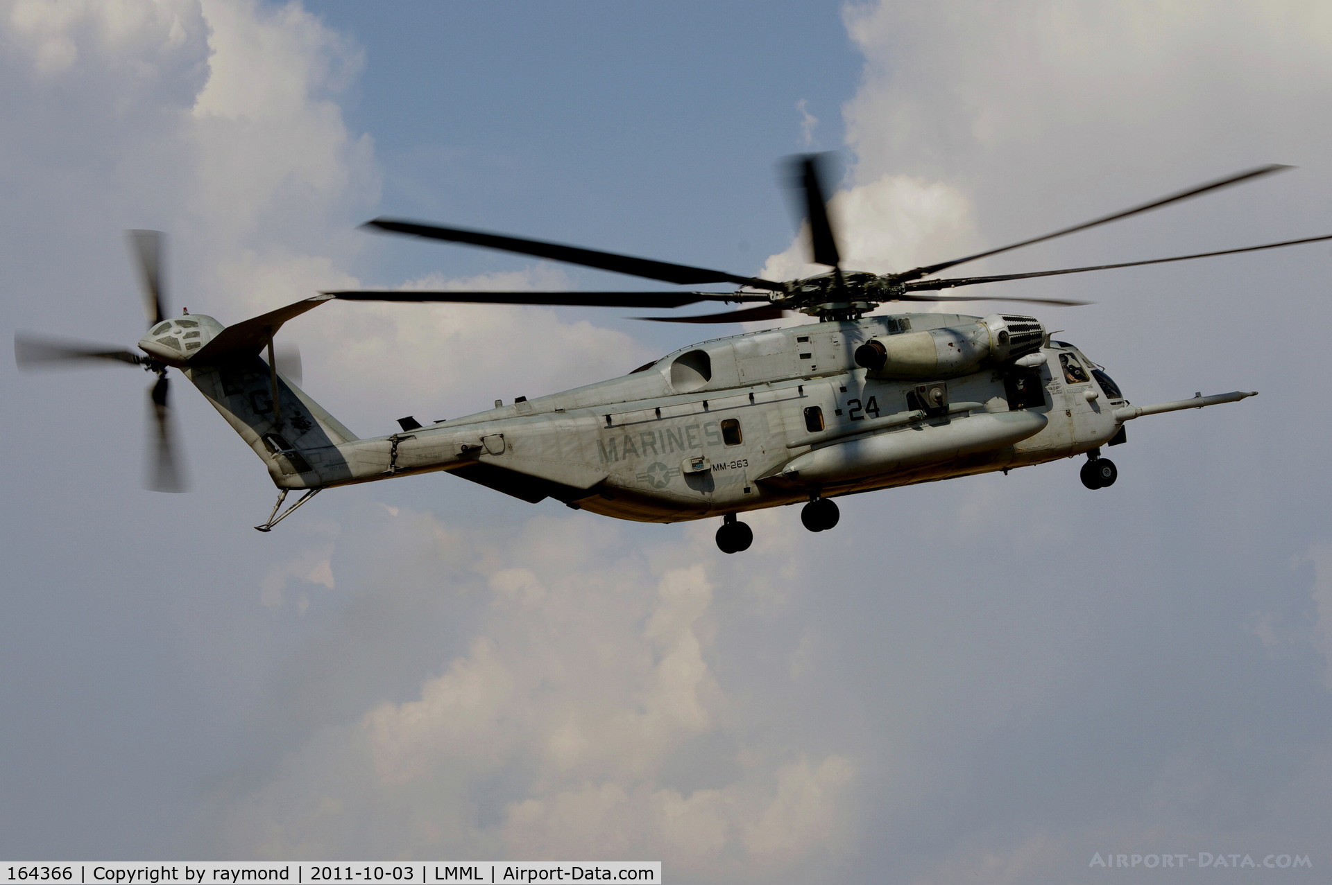 164366, Sikorsky CH-53E Super Stallion C/N 65-595, CH53E Sea stallion 164366/EG24 United States Marines