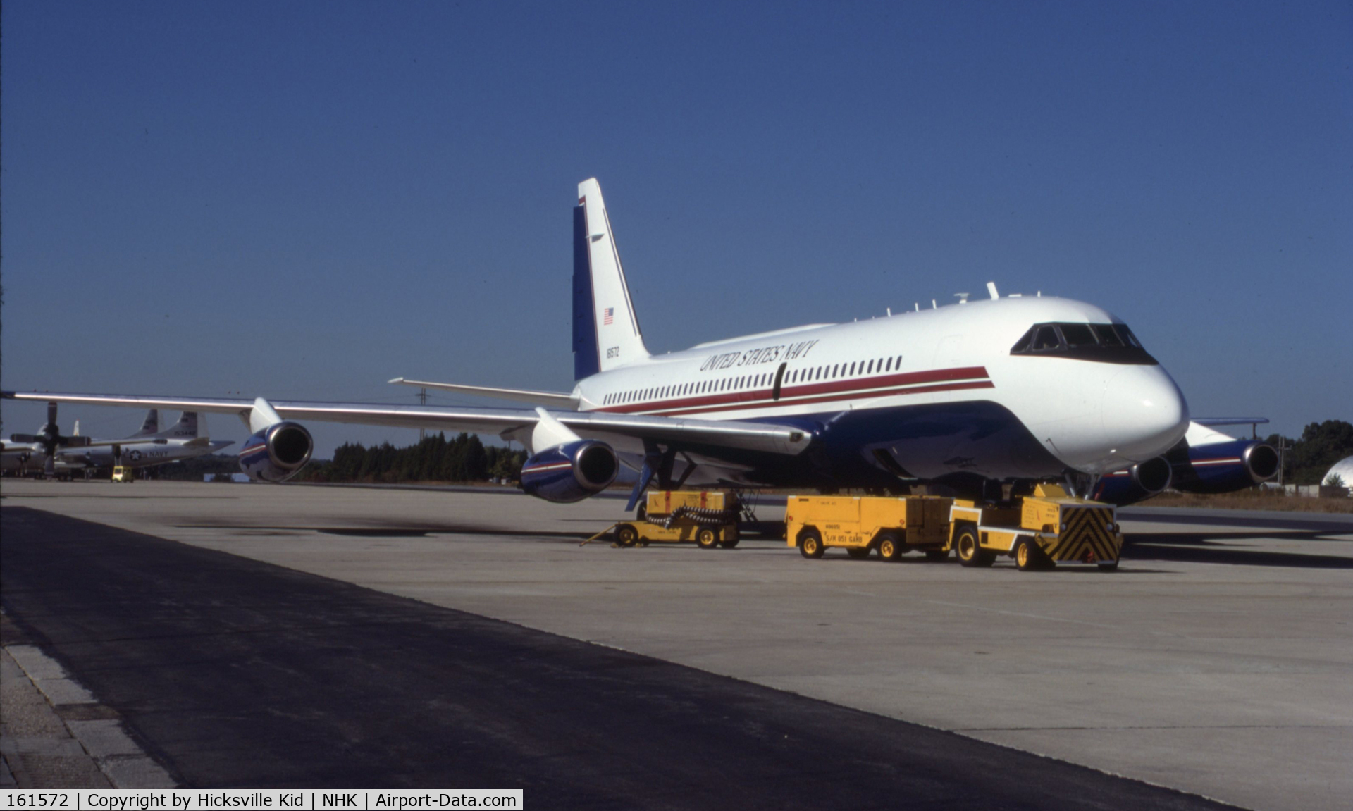 161572, 1961 Convair 880-22M-21 C/N 22-00-55, UC-880 taken at Pax River October 1986.