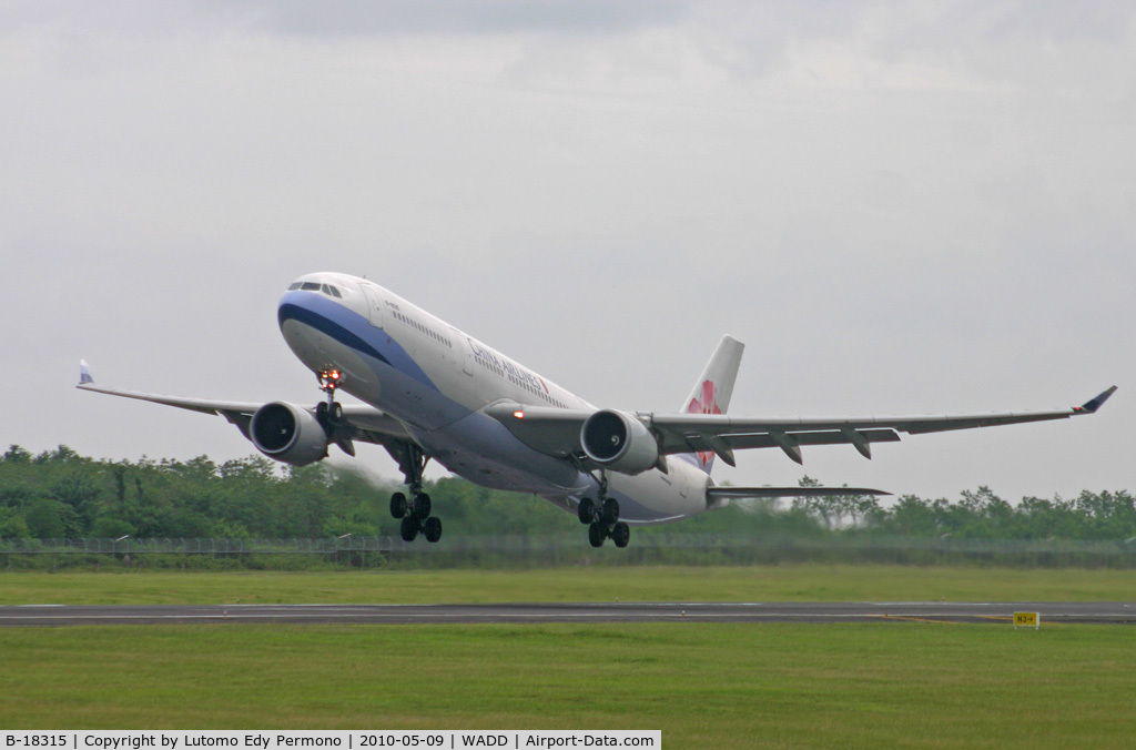 B-18315, 2007 Airbus A330-302 C/N 823, China Airlines