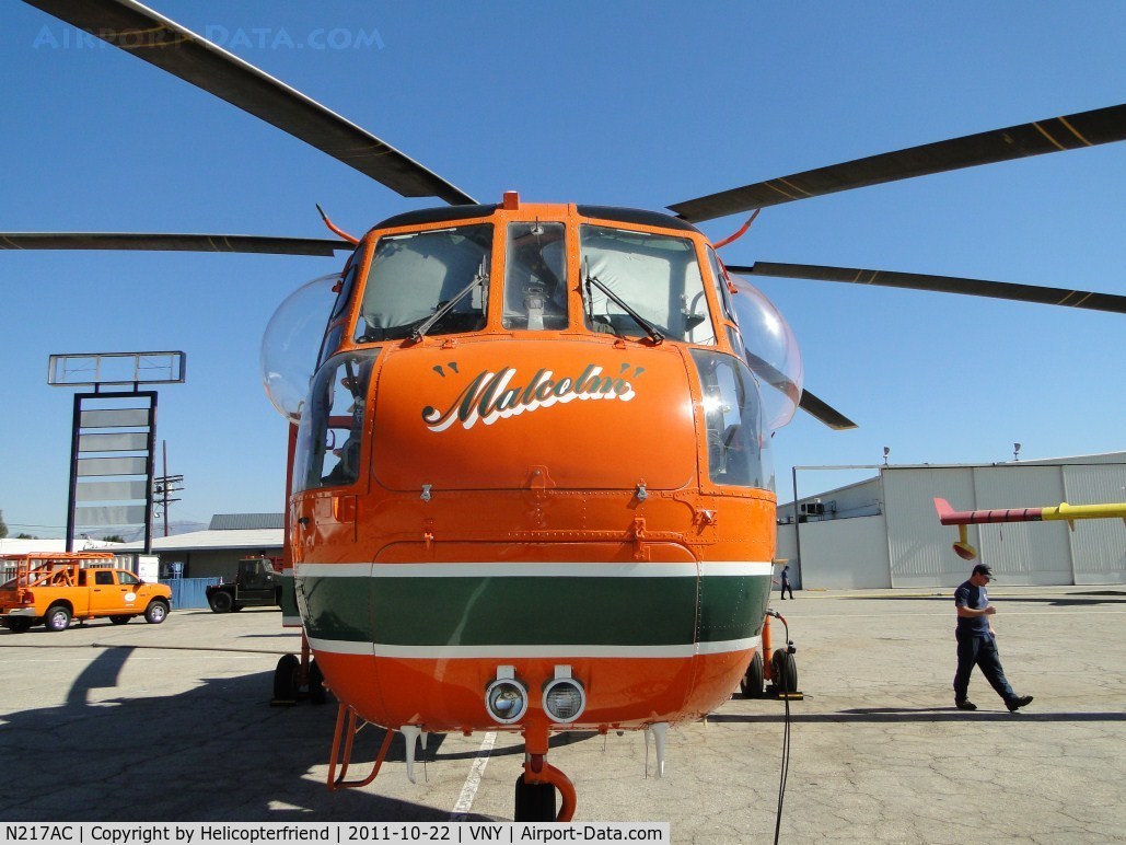 N217AC, 1968 Sikorsky CH-54A Tarhe C/N 64064, Named 