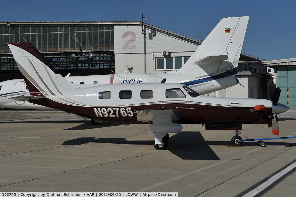 N92765, 1996 Piper PA-46-350P Malibu Mirage C/N 4636070, Piper 46